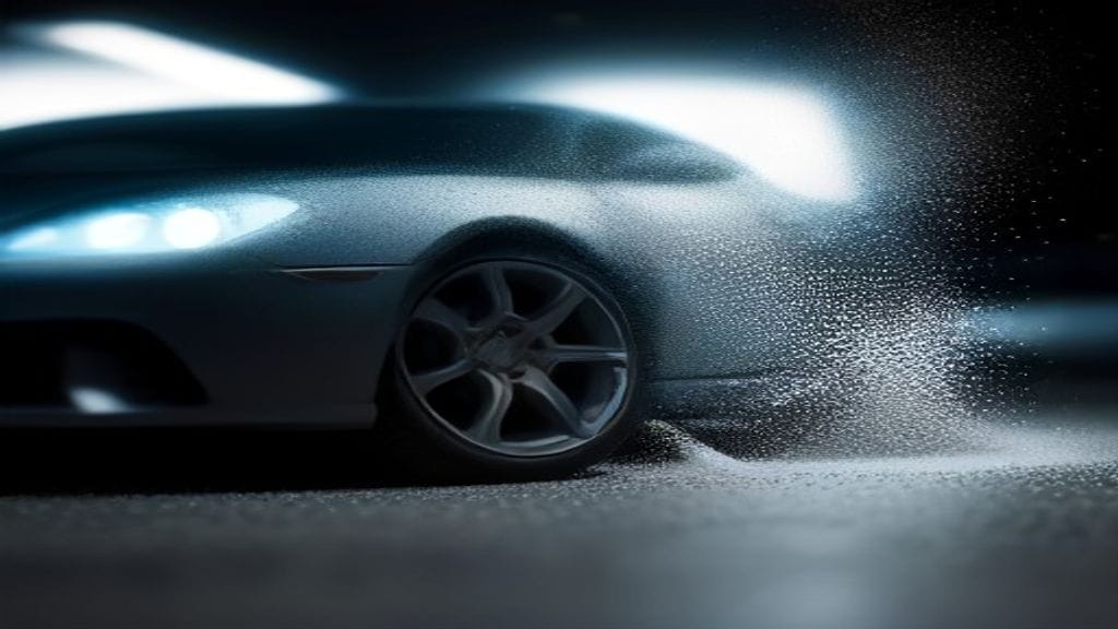 car detailing foam wash